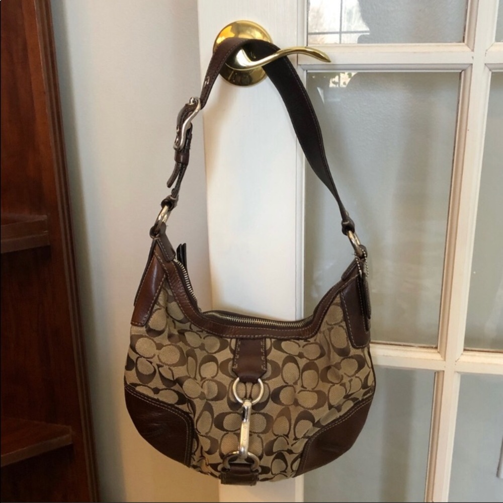Brown Coach Hobo Purse / RePoshing